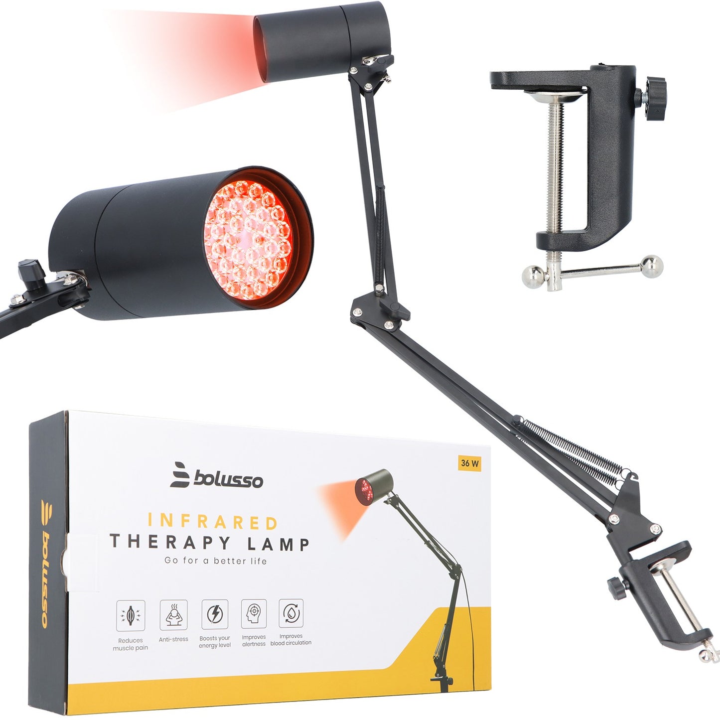 Bolusso Infrarot Lampe
